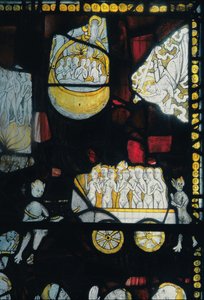 Doom (detail), 15th century